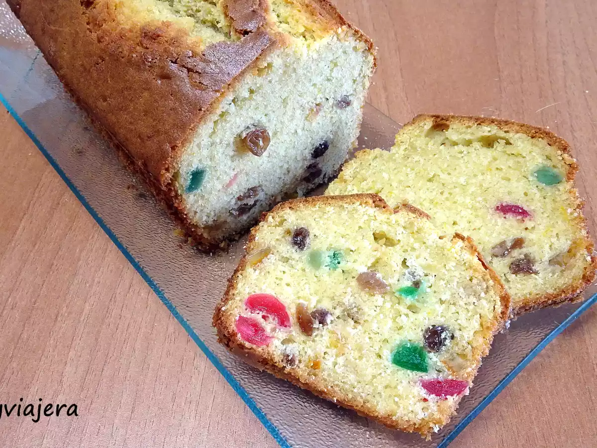 Plum cake de frutas y ron - foto 2