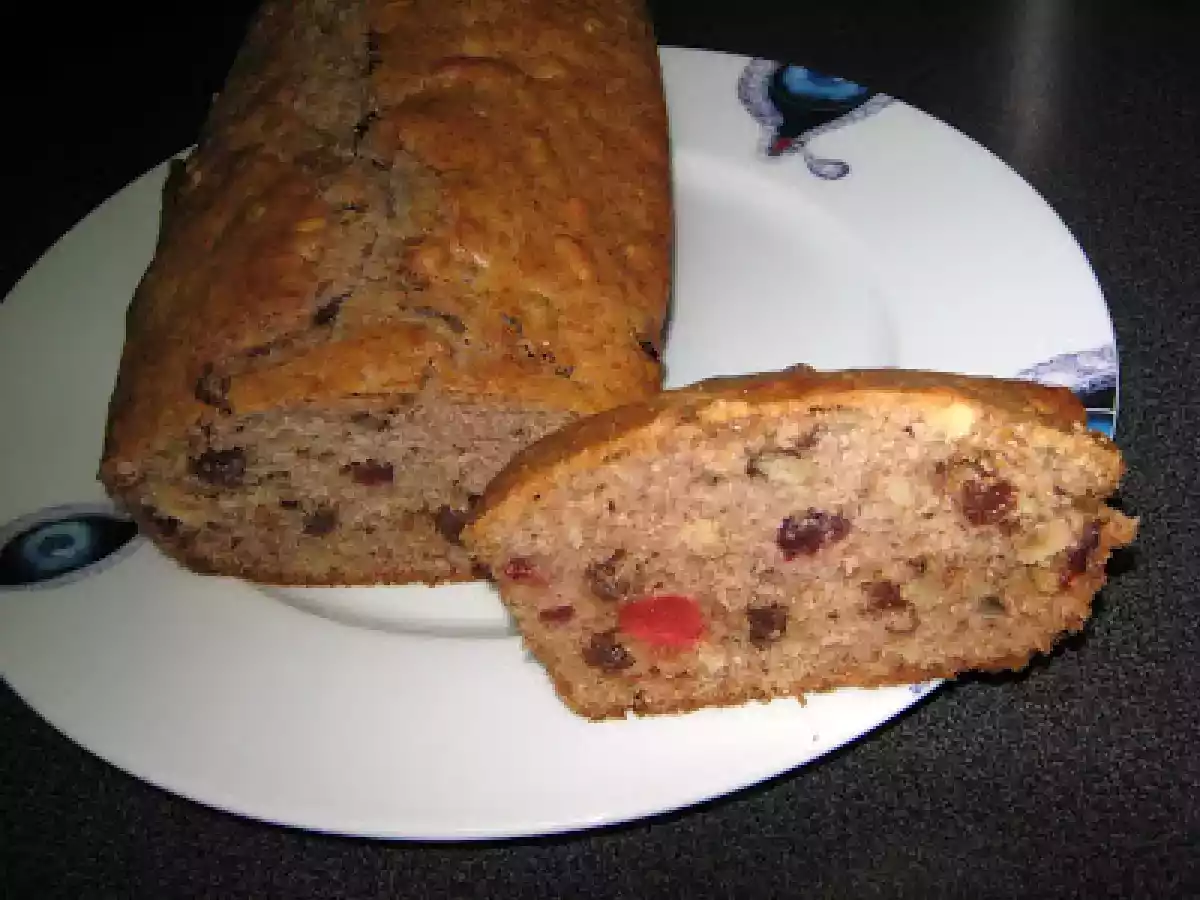 Plum-cake de frutos secos y especias