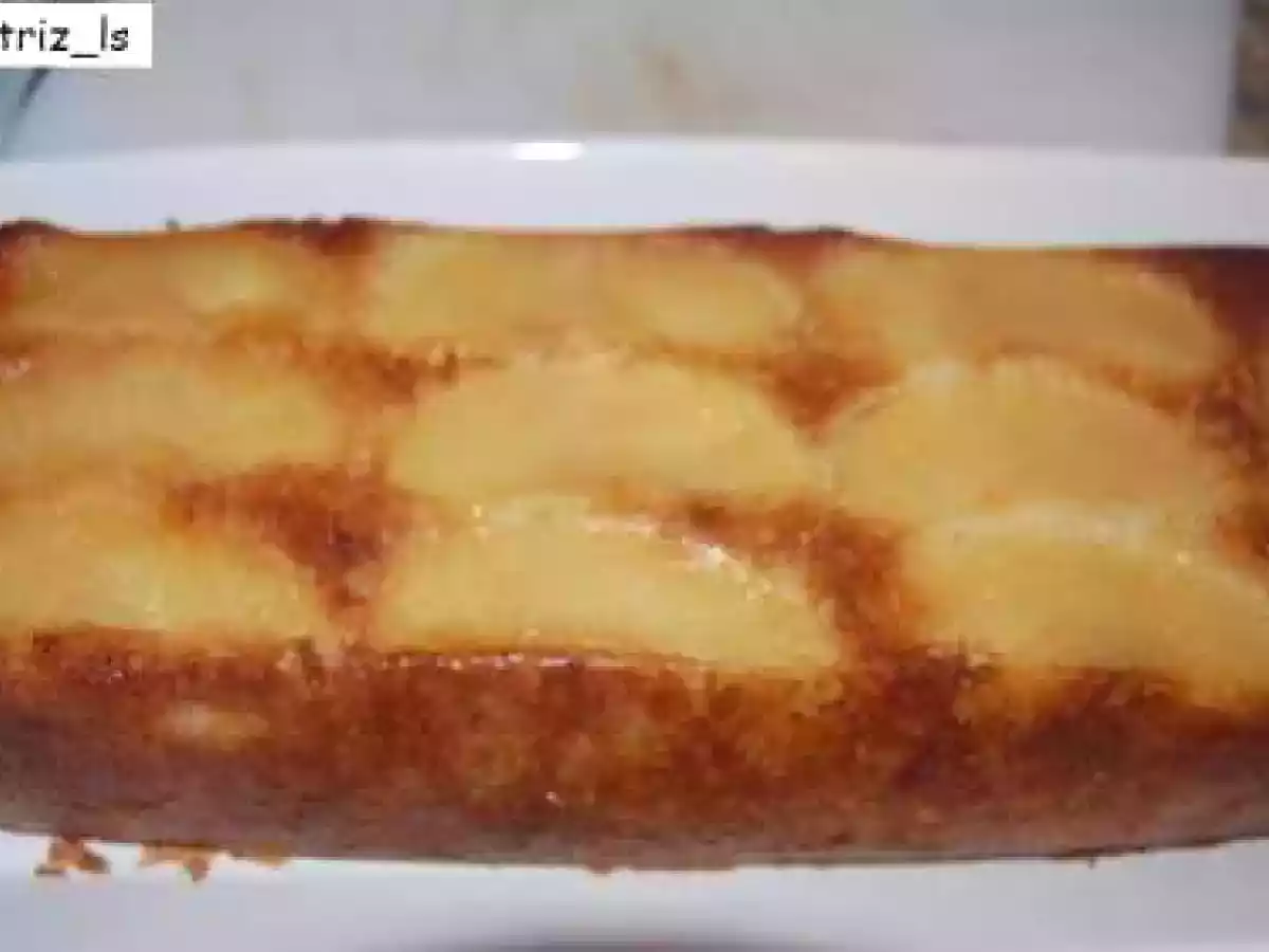 Plum-cake de manzana