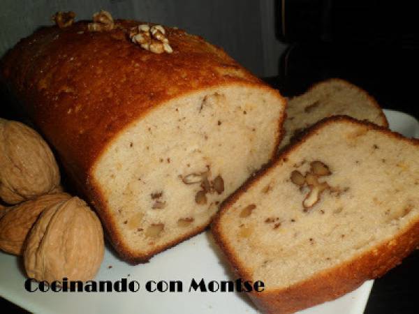 Plum-Cake de nueces y leche condensada