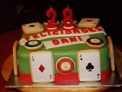 Poker Cake - Pastel de cumpleaños - foto 6