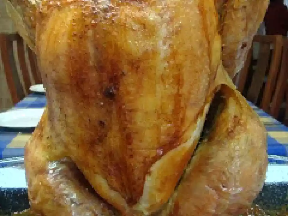 POLLO A LA BIELORRUSA CON GUARNICIÓN PARA ENAMORADOS.