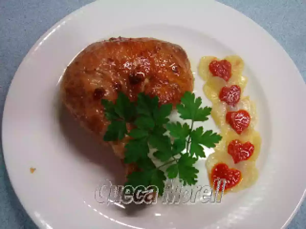 POLLO A LA BIELORRUSA CON GUARNICIÓN PARA ENAMORADOS. - foto 2