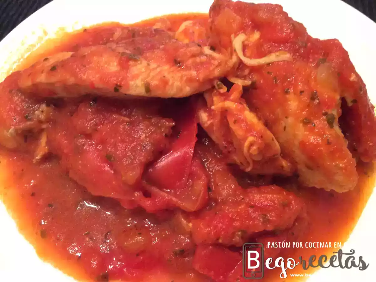 Pollo a la calabresa