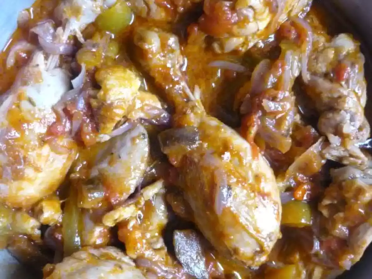Pollo a la cazadora