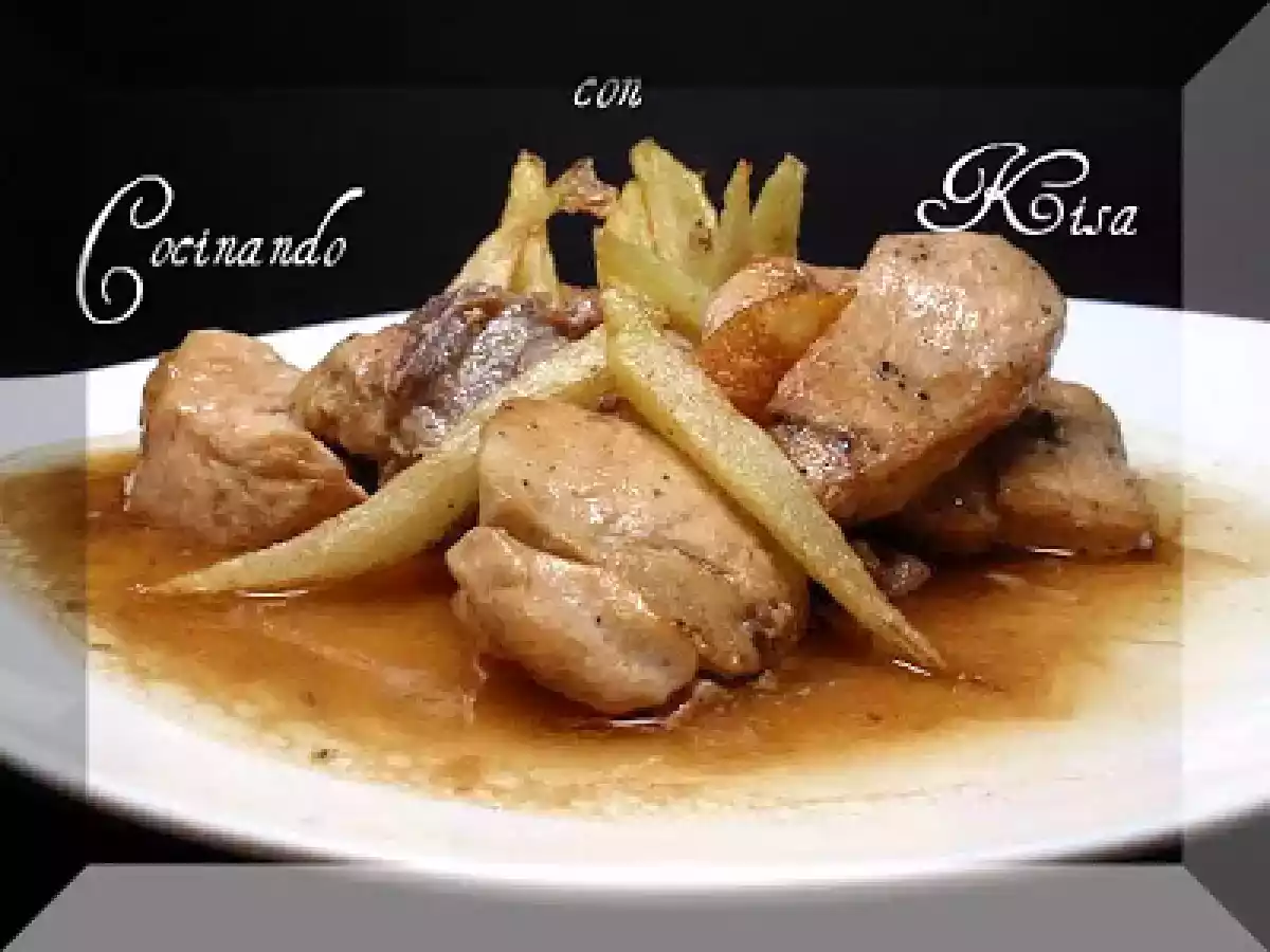 Pollo a la Cerveza y Coñac (fussioncook)