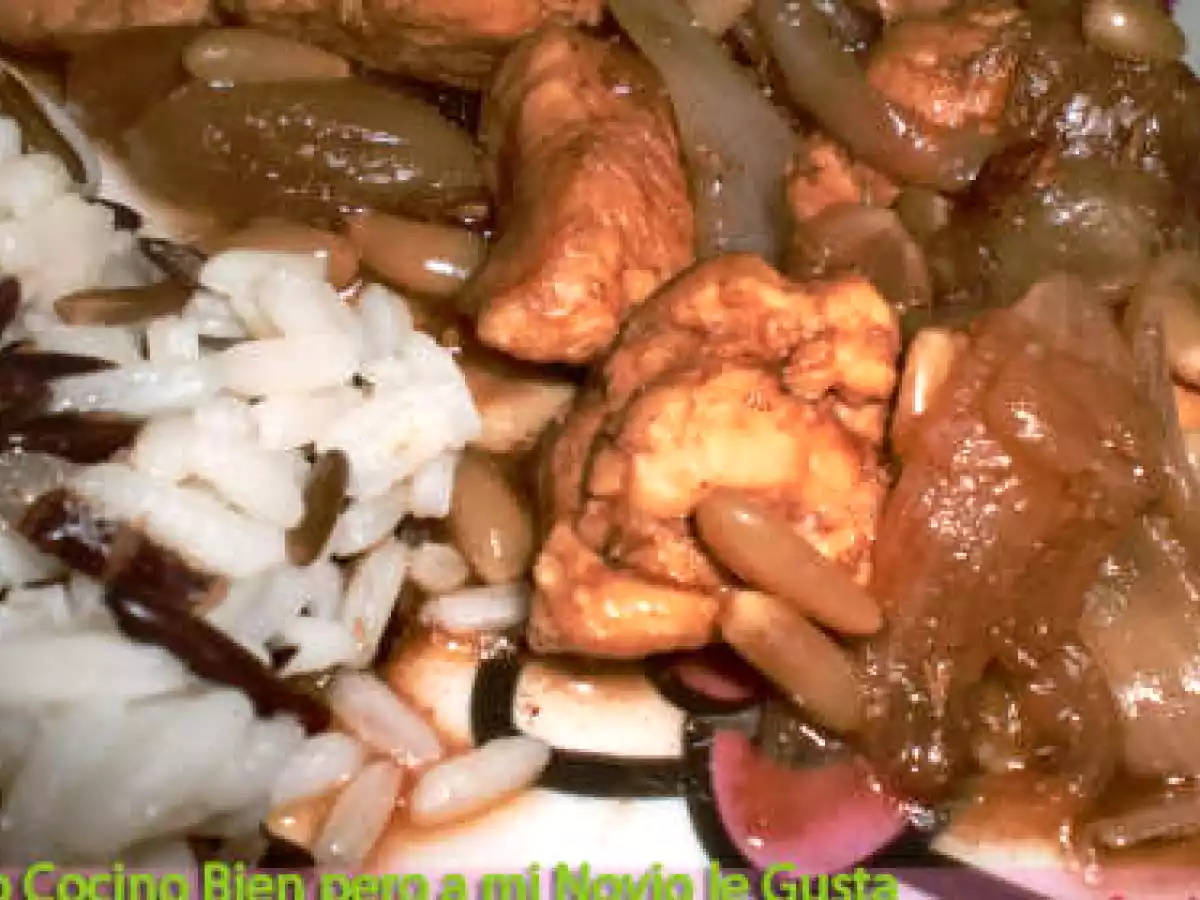 Pollo a la Coca Cola acompañado de Arroz Salvaje - foto 2