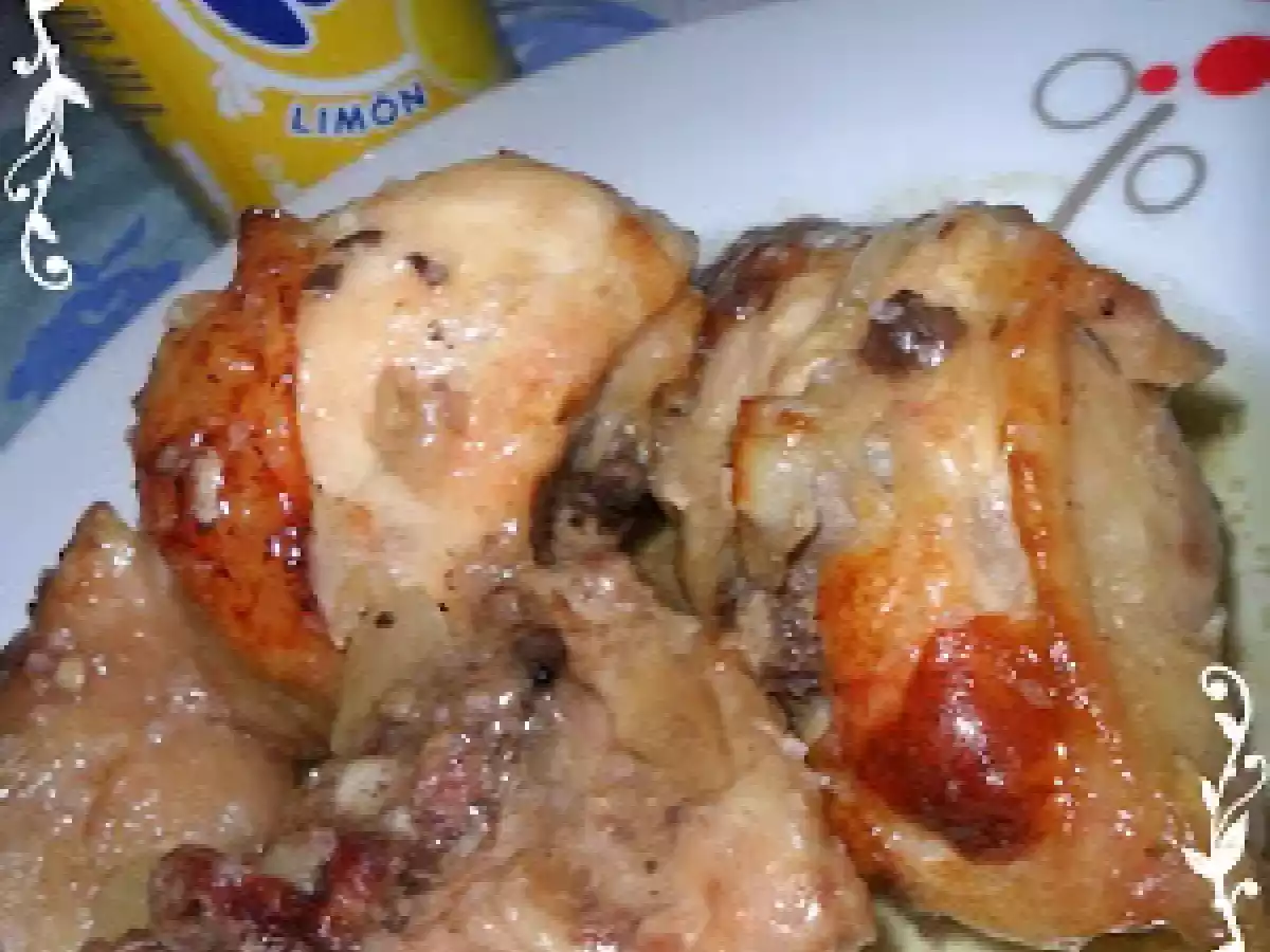POLLO A LA FANTA DE LIMÓN