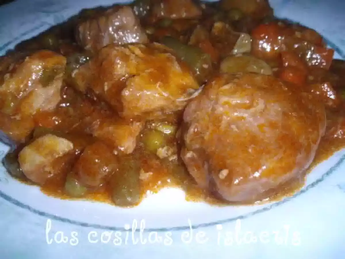 Pollo a la jardinera en FUSSIONCOOK