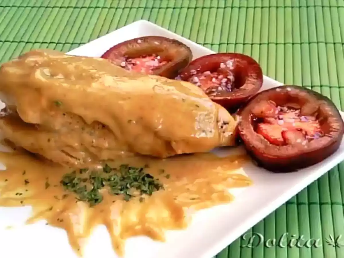 Pollo a la mostaza de dijon