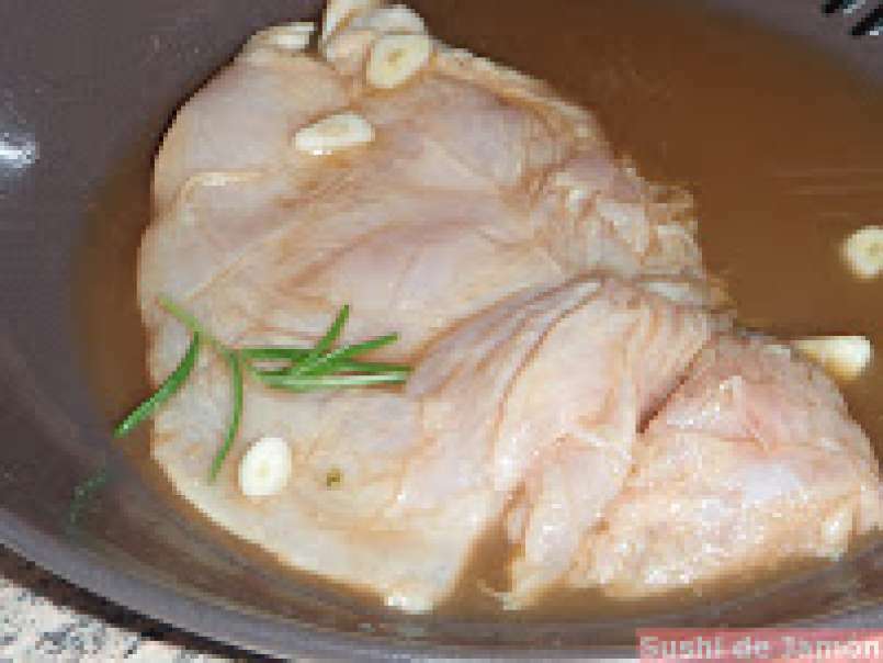 Pollo a la plancha marinado