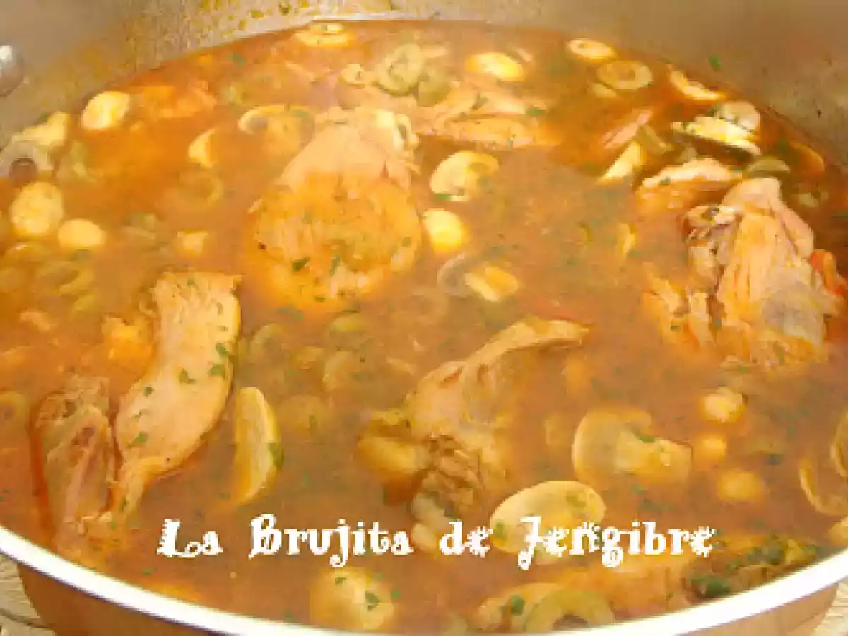 POLLO A LA TOSCANA ACOMPAÑADO DE POLENTA...UN HECHIZO CASERO!!! - foto 3