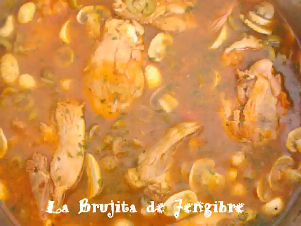 POLLO A LA TOSCANA ACOMPAÑADO DE POLENTA...UN HECHIZO CASERO!!! - foto 4