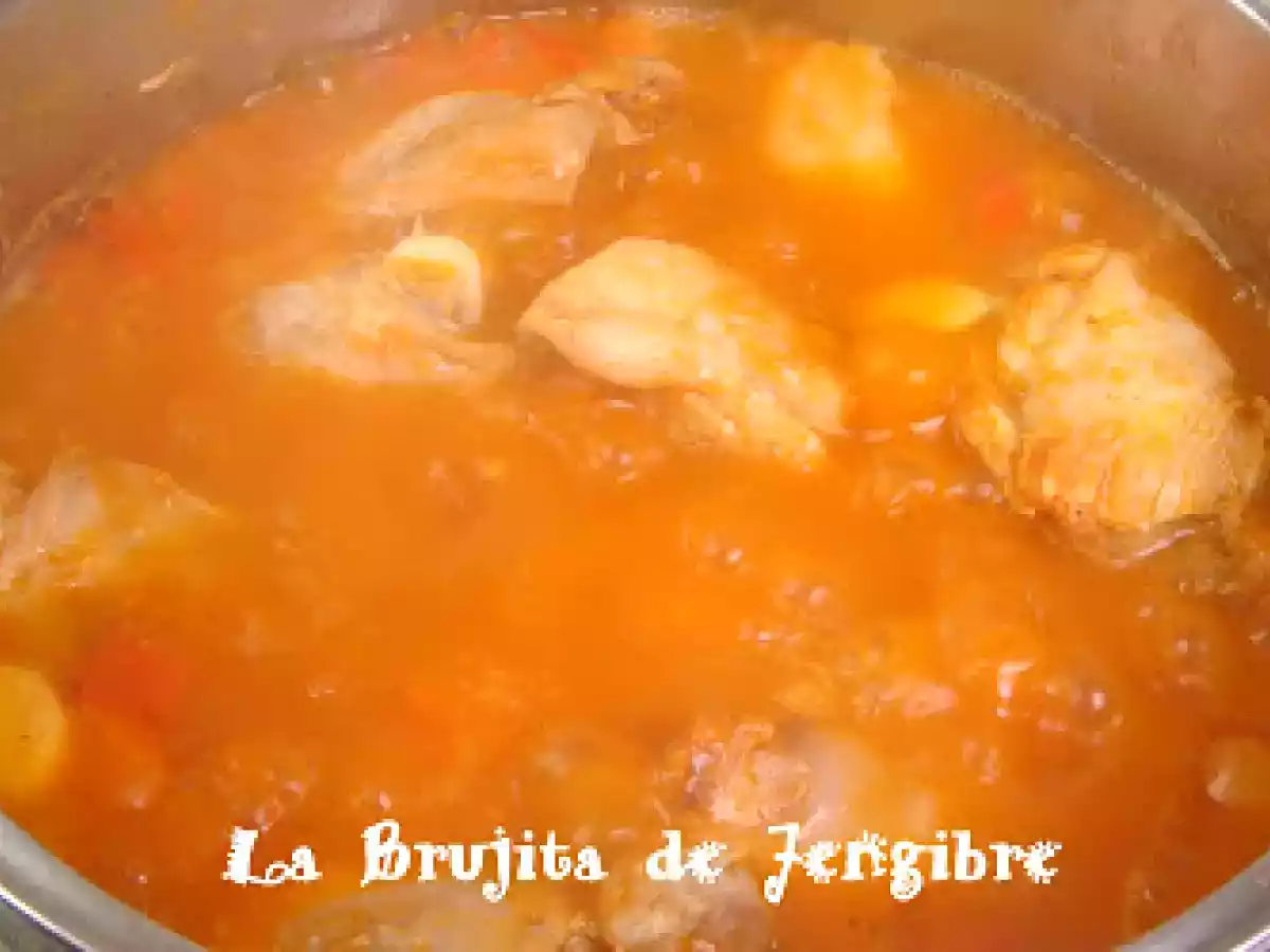 POLLO A LA TOSCANA ACOMPAÑADO DE POLENTA...UN HECHIZO CASERO!!! - foto 5