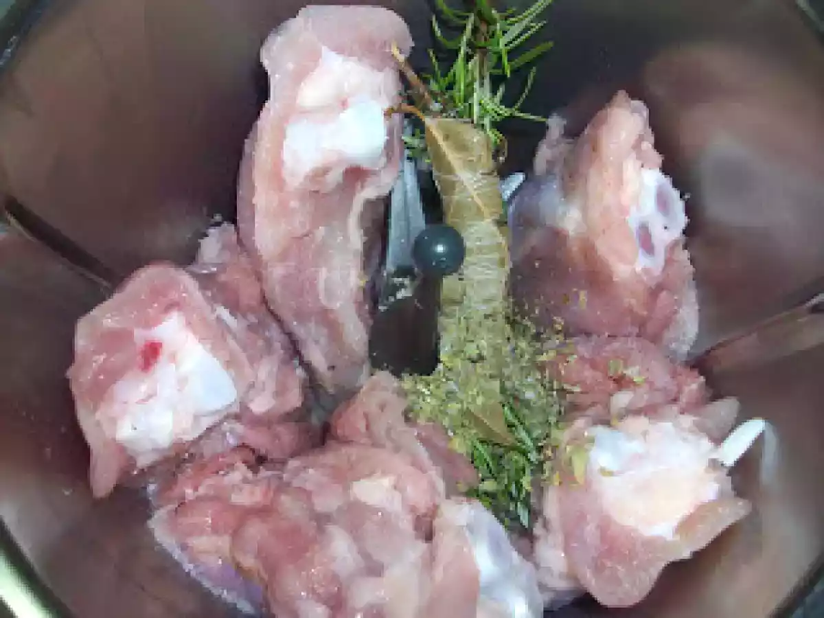 Pollo a las hierbas y ensalada campera en Thermomix - foto 8