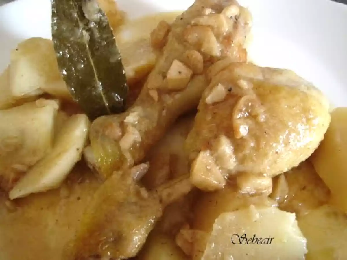 POLLO AL AJILLO (fussioncook)