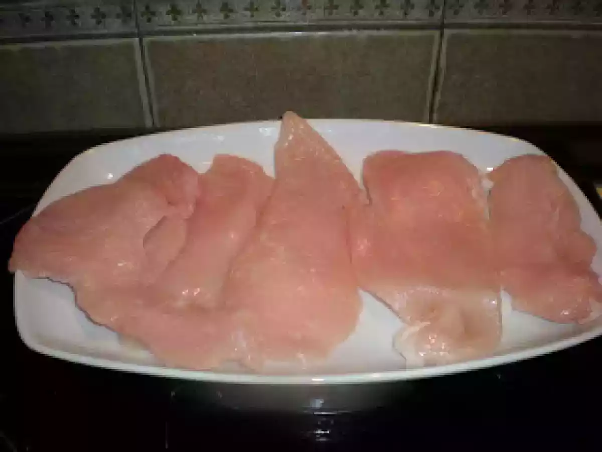 Pollo al brandy con zanahorias y champiñones - foto 2