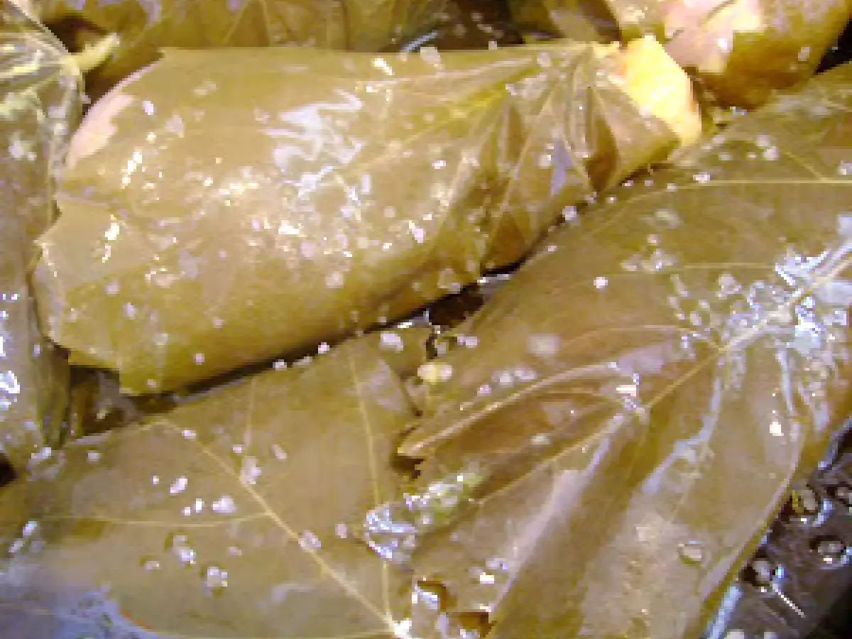 Pollo al Cartoccio de Hojas de Parra con Verduras - foto 4