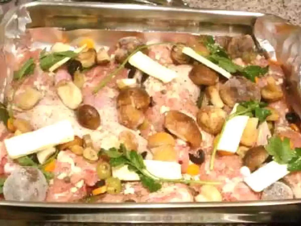 Pollo al cartoccio (Pollo envuelto en papel de aluminio) - foto 3