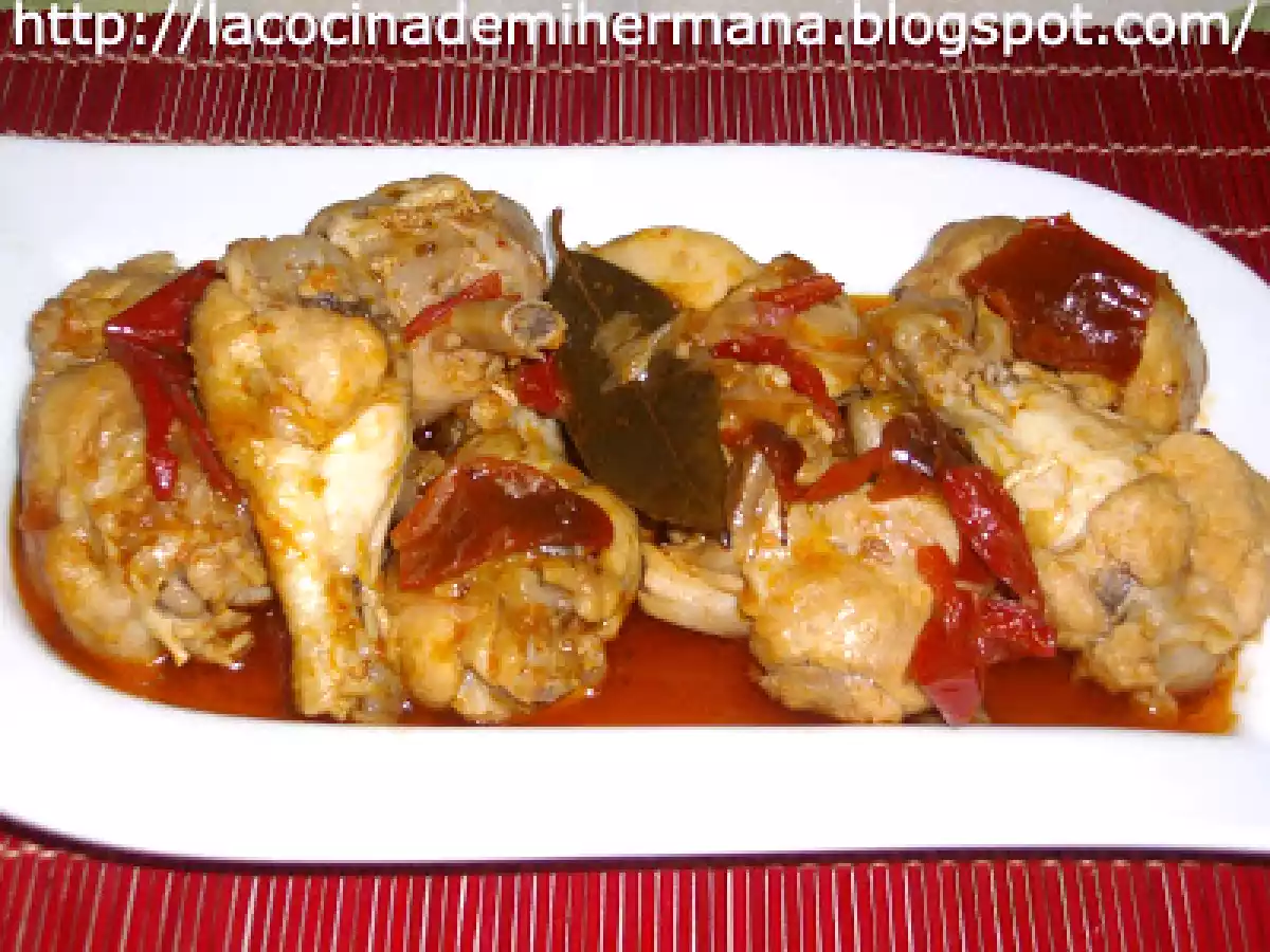 POLLO AL CHILINDRÓN (Fussioncook)