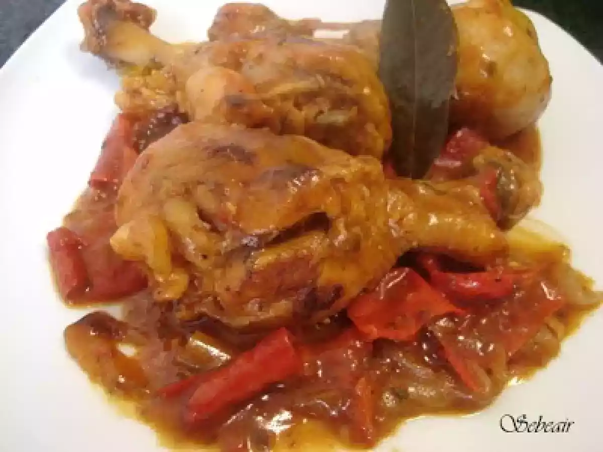 POLLO AL CHILINDRON (fussioncook)