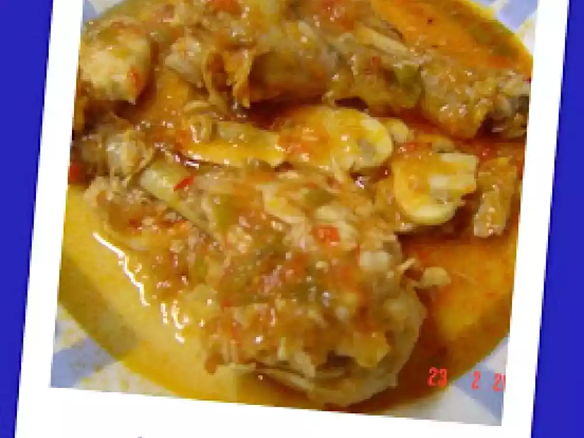 POLLO AL CHILINDRÓN THERMOMIX