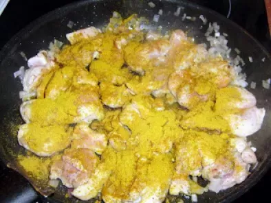 Pollo al curry a la manera thai - foto 3
