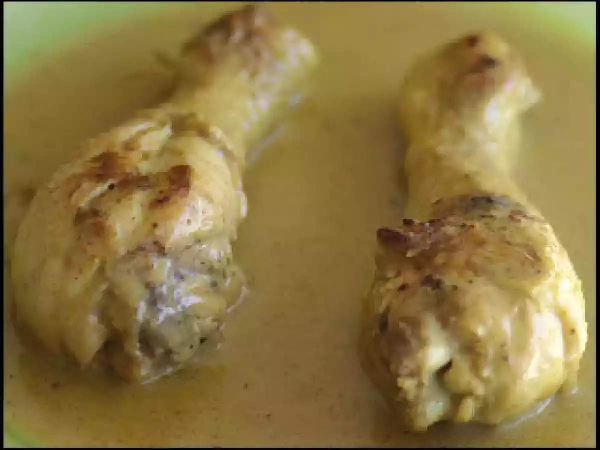 Pollo al curry con leche de coco