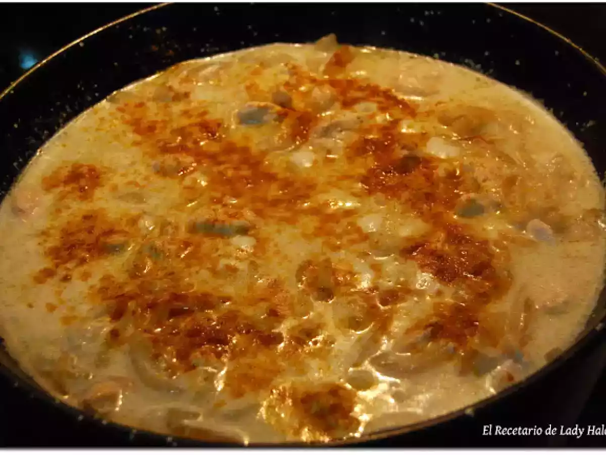 Pollo al curry con leche de coco y manzanas - foto 3