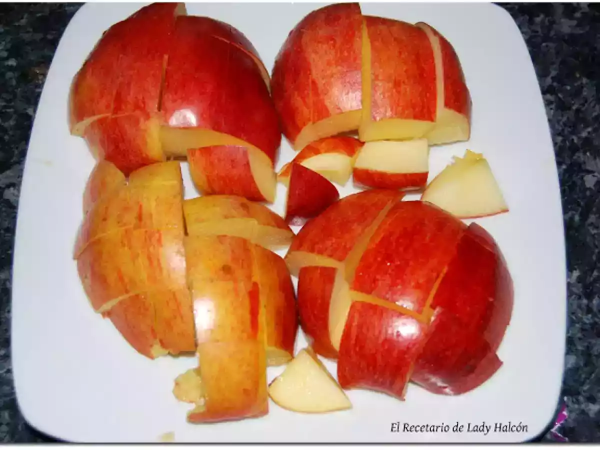 Pollo al curry con leche de coco y manzanas - foto 4