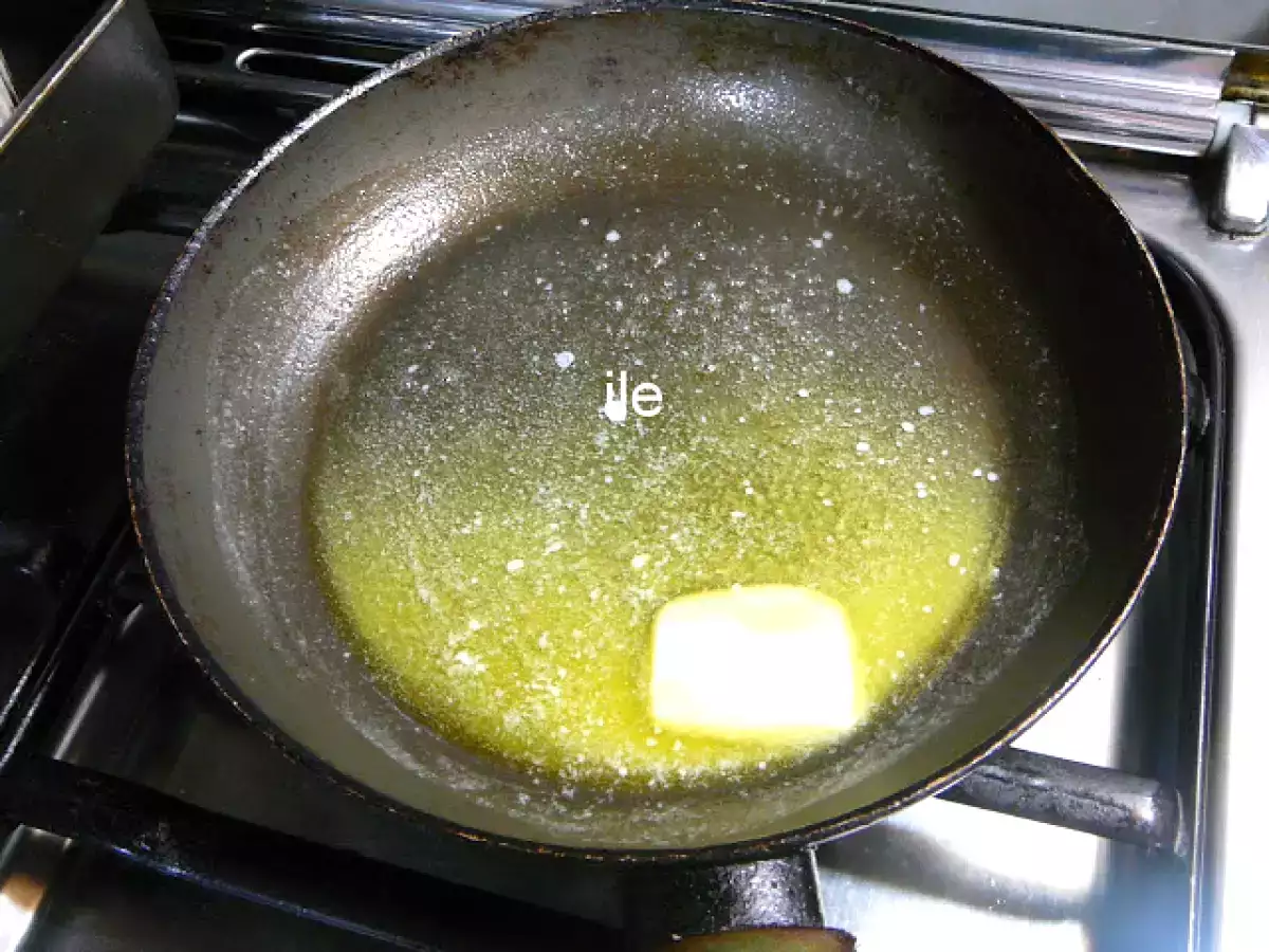 Pollo al horno con crema de champiñones - foto 4