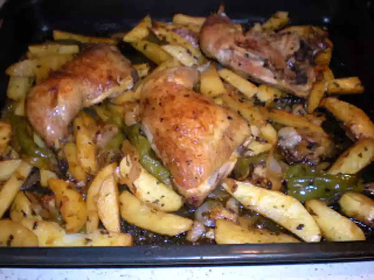 Pollo al horno con sabor a barbacoa - foto 2