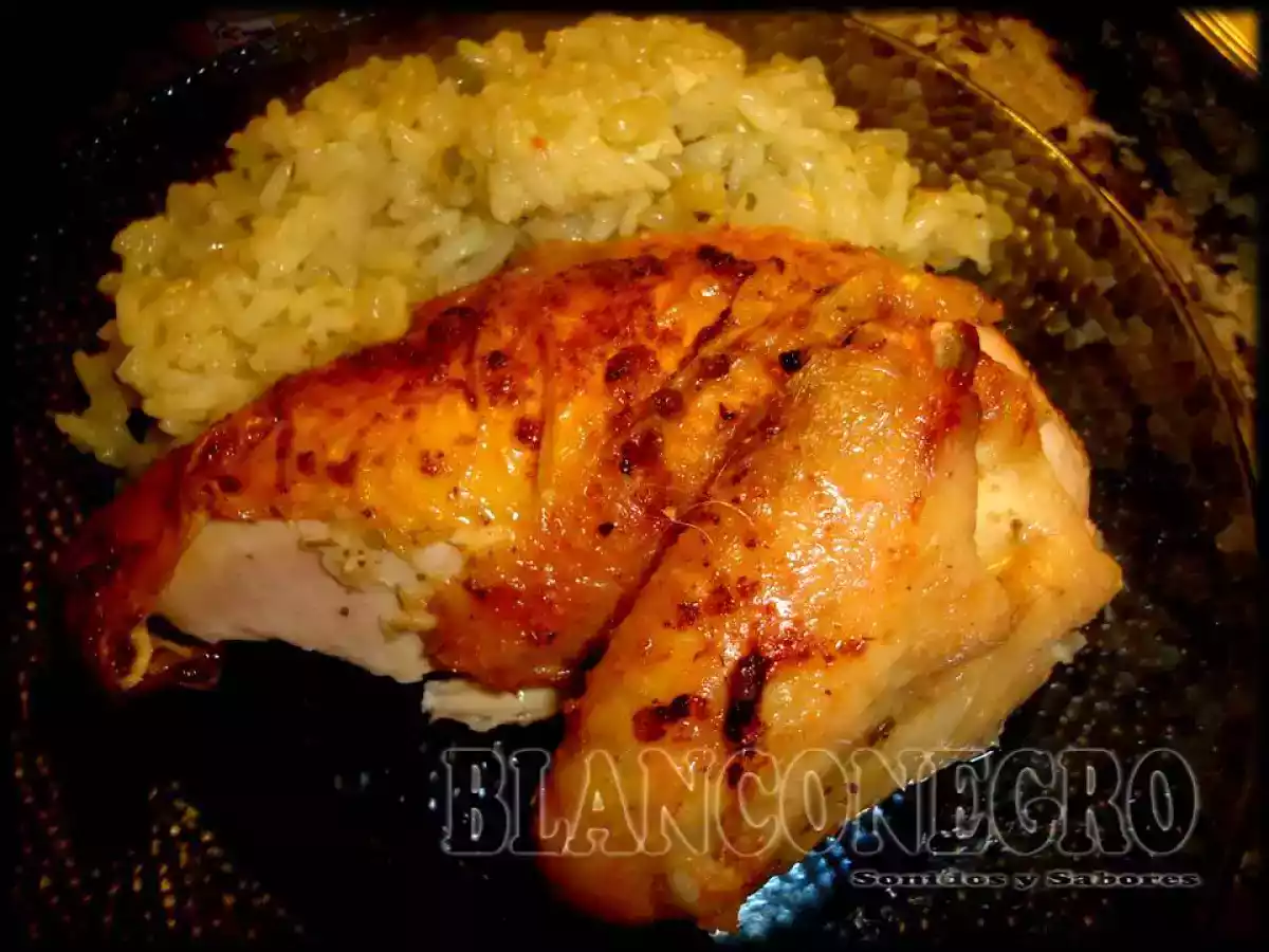 Pollo al horno jugoso - foto 5