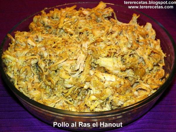 Pollo al Ras el Hanout.