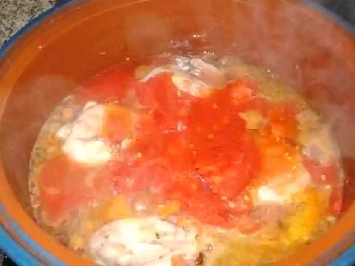 Pollo alla cacciatora (Pollo a la cazadora) - foto 2