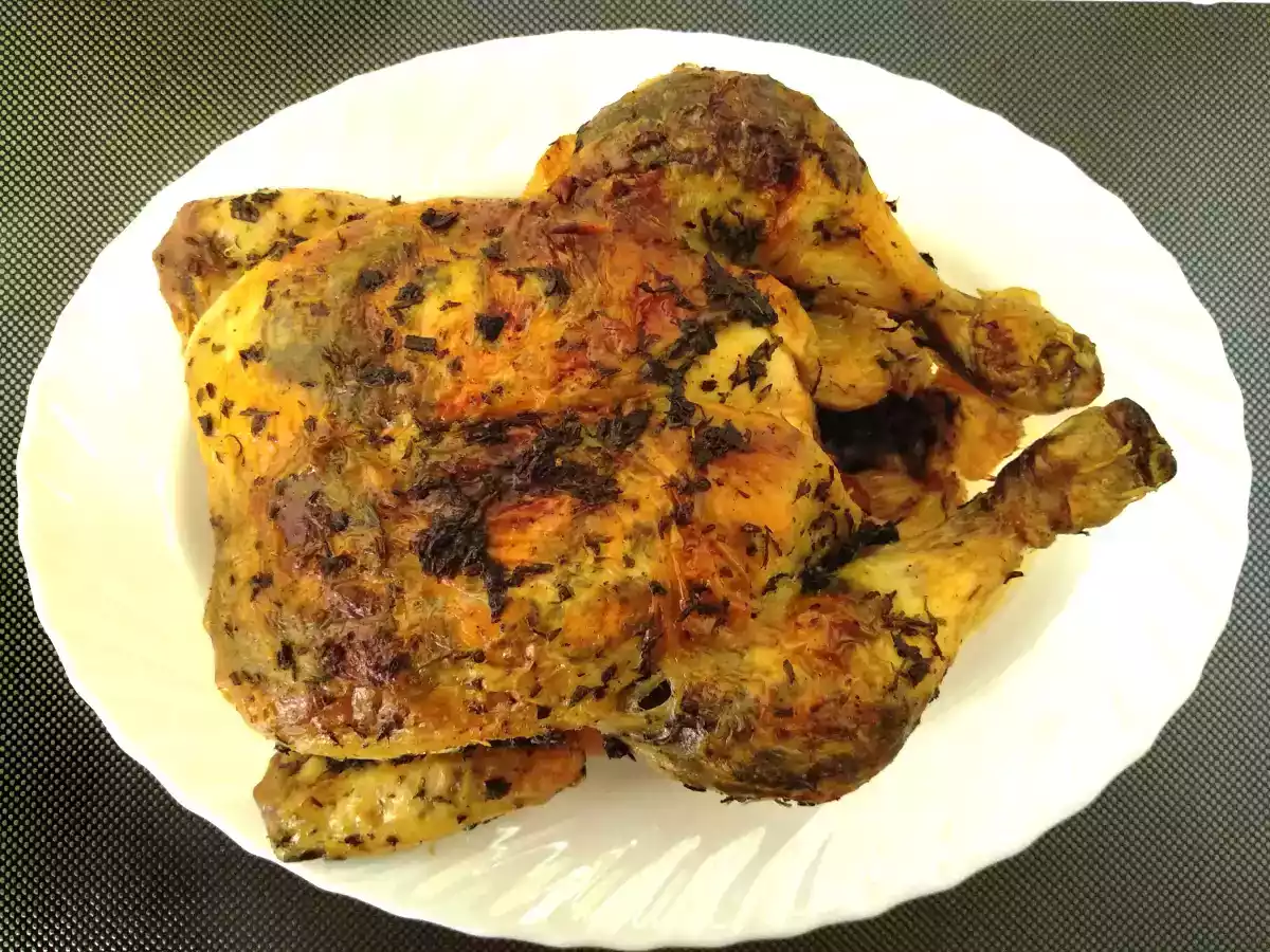 Pollo asado a las hierbas - foto 2
