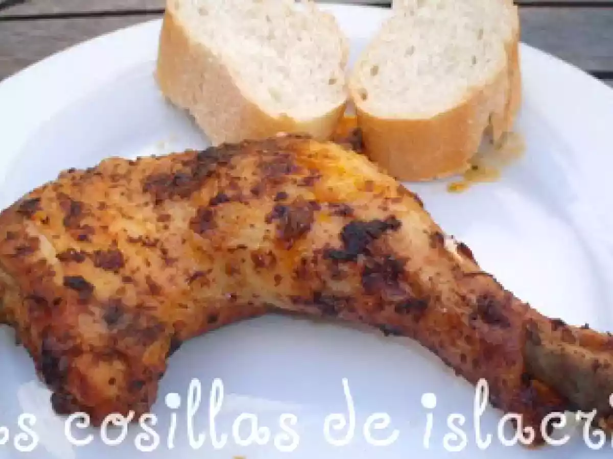 Pollo asado a las hierbas aromáticas en FUSSIONCOOK