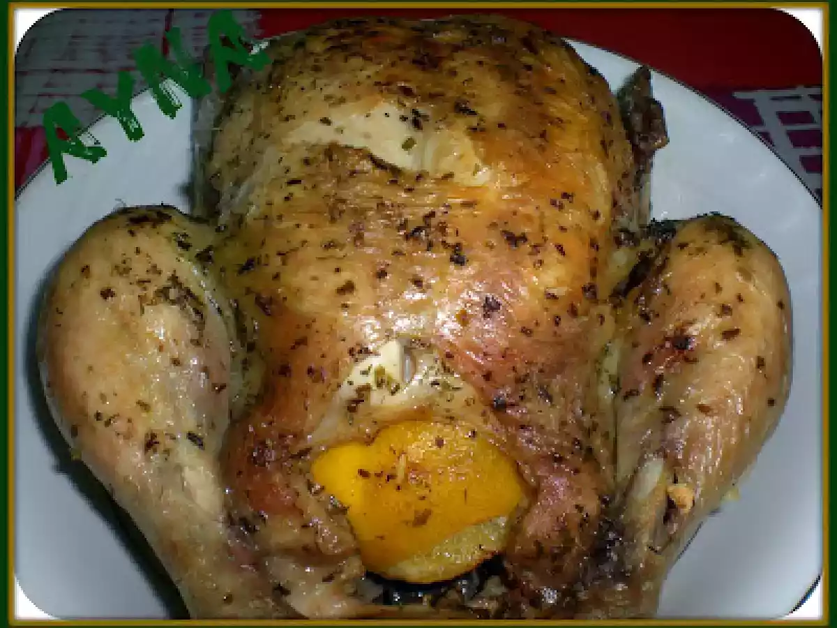 POLLO ASADO A LAS HIERBAS(FUSSIONCOOK)
