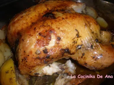 Pollo asado al horno (en bolsa) - Receta Petitchef