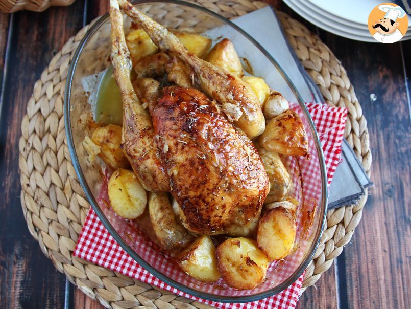 Pollo asado con patatas y romero - foto 3