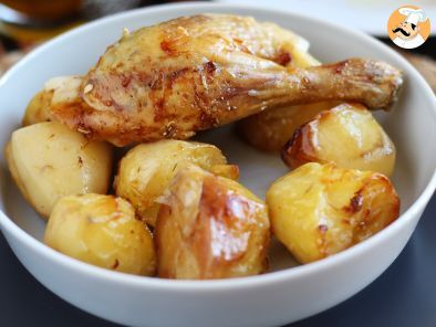 Pollo asado con patatas y romero - foto 2