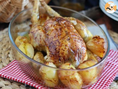 Pollo asado con patatas y romero - foto 6