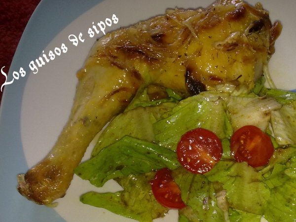 Pollo asado en microondas - Receta Petitchef