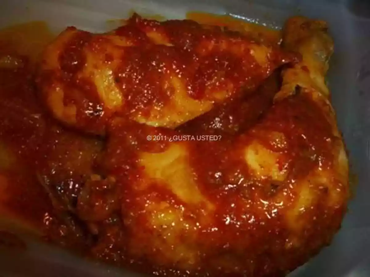 POLLO BBQ RAPIDO Y FACIL RECETA