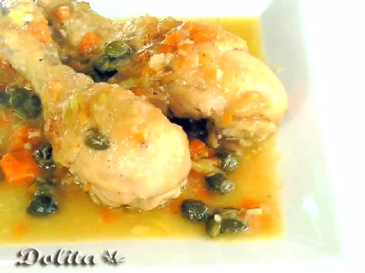 Pollo con alcaparras - foto 2