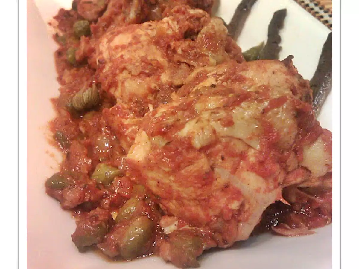 Pollo con Alcaparras y Anchoas - foto 2