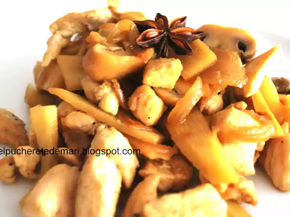 Pollo con bambú y nasi goreng - foto 2