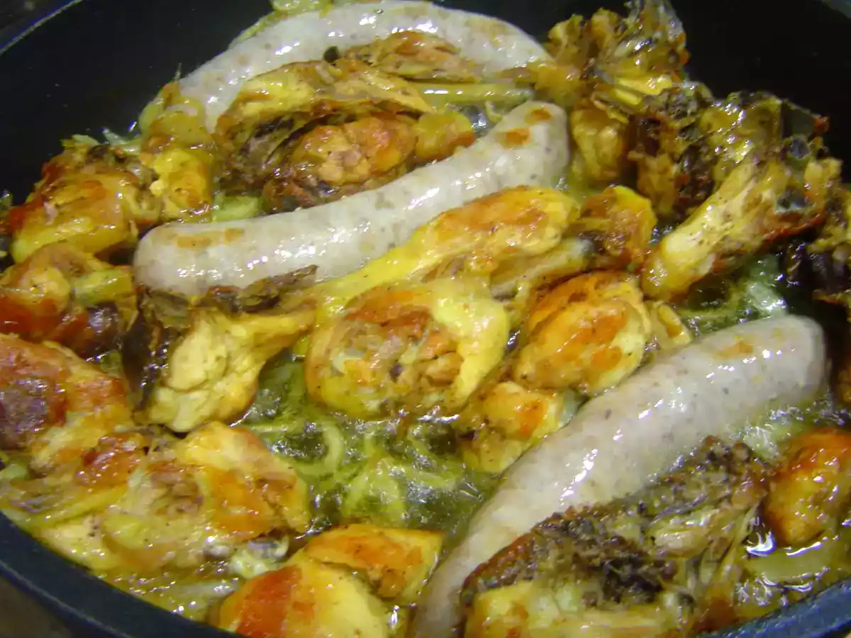 POLLO CON BUTIFARRA AL CAVA - foto 2