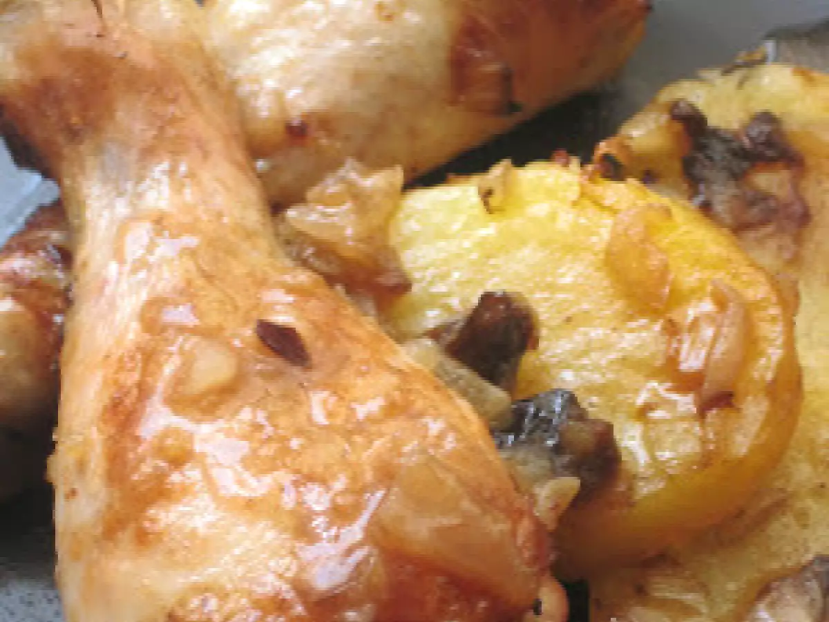 Pollo con ciruelas al Pedro Ximenez - foto 2