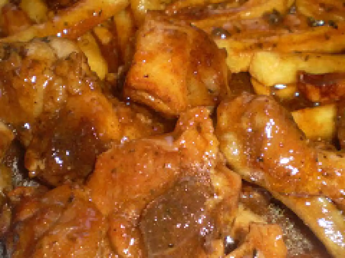 POLLO CON HIERBAS PROVENZALES